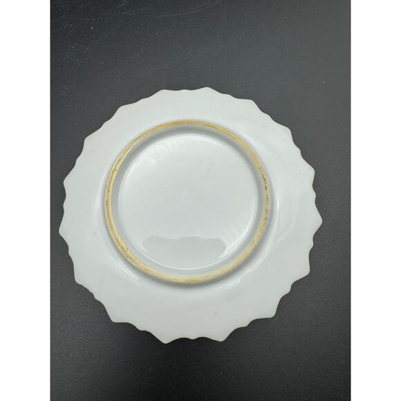 Mom & Dad I Love You Both Mini China Plate White Sands New Mexico Made in Japan - Picture 3 of 5